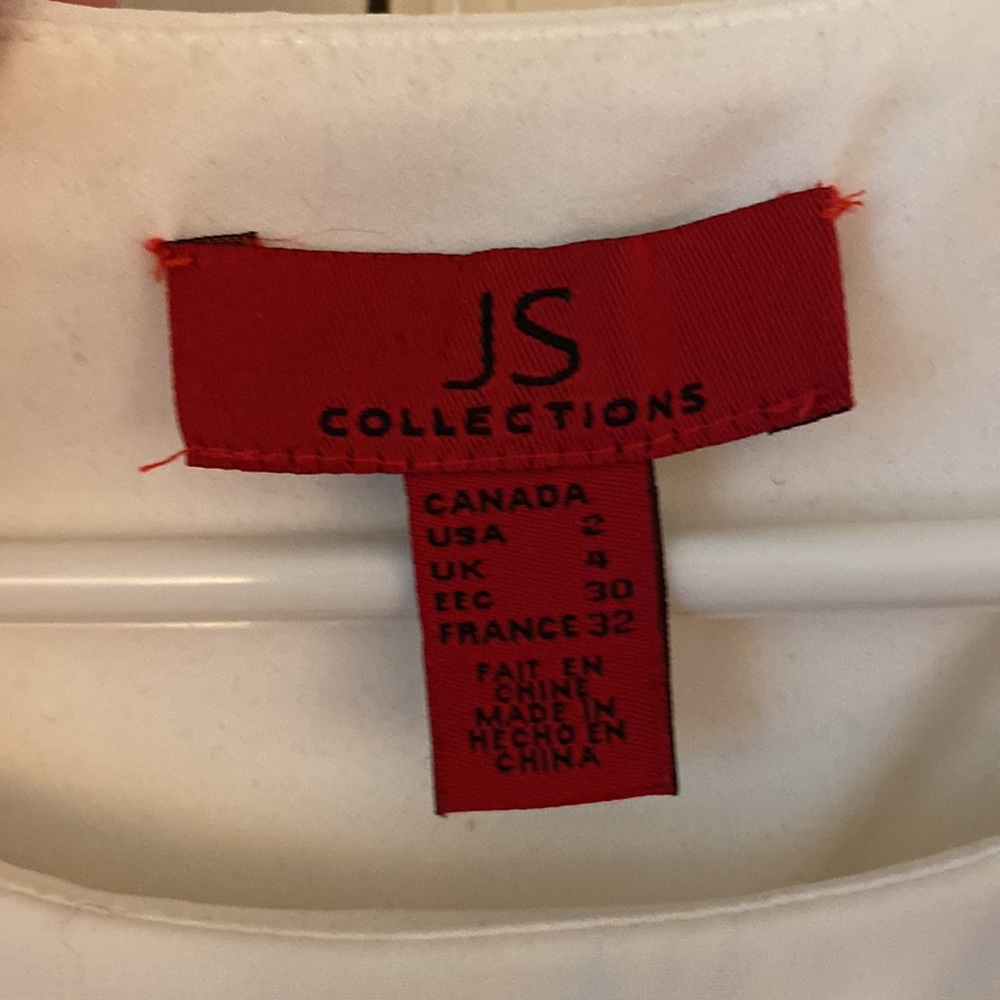 Js Collection Black And White Semi Formal Dress. - image 5